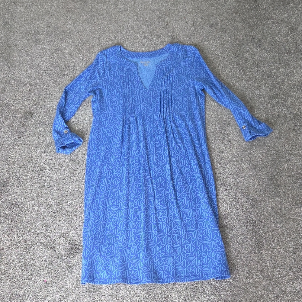 Lilly Pulitzer Blue Long Sleeve Dress